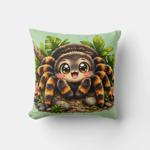 Söt Tarantel Kawaii Kudd K枕 Kudde