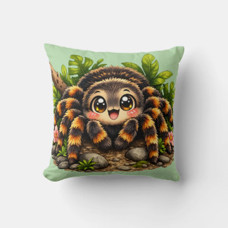 Söt Tarantel Kawaii Kudd K枕 Kudde