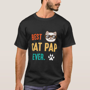 Söt tass ansikte Bästa kattbilder någonsin Glad da T Shirt