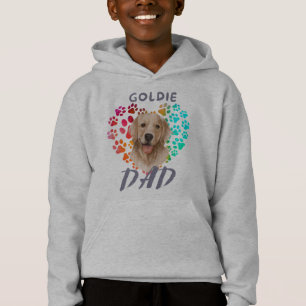 Söt tass Hjärtat gyllene Hund Valp Husdjur Djur fe T Shirt