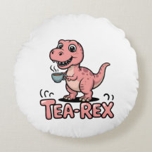 Söt Tea-Rex Rosa Dinosaurie – Tea Happens!