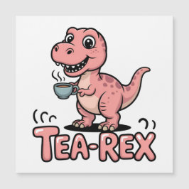 Söt Tea-Rex rosa dinosaurie – Tekandet händer!