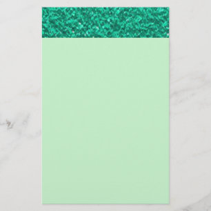 Söt Teal Plaster Struktur Brevpapper