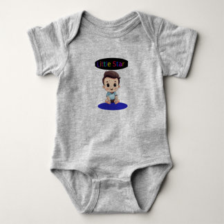 Söt Tecknad Baby Pojke Bodysuit | Mjuk Bomull Baby T Shirt