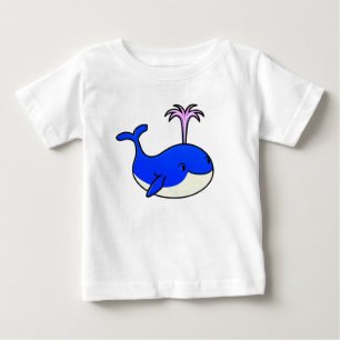 🐬 Söt Tecknad Delfin Bebis Presentidé 🎁 T Shirt