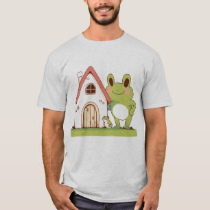 söt tecknad groda t shirt