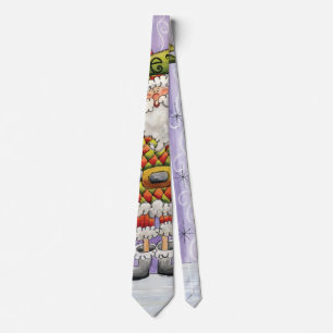 Söt tecknad jul, jag tror på tomte slips