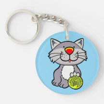 Söt tecknad katt