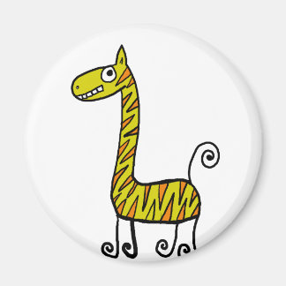 Söt tecknad magnet