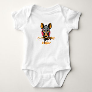 Söt Tecknad Mus Baby Bodysuit T Shirt