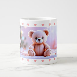 Söt Teddy Kärlek  Jumbo Mugg