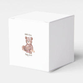 Söt Teddybjörn Baby Shower Presentaskar