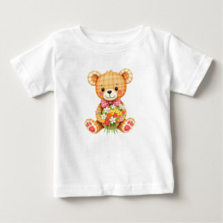 Söt Teddybjörn Barn T-Shirt