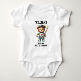 Söt Teddybjörn Framtida Basebollspelare T Shirt