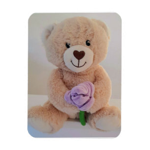 Söt Teddybjörn Grattis på er nya baby  Magnet