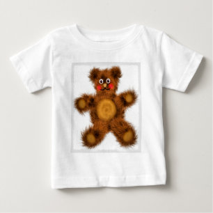 Söt teddybjörn leksak barn baby shower tröja