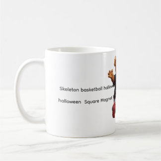 Söt teddybjörn som spelar basketboll sport för män kaffemugg