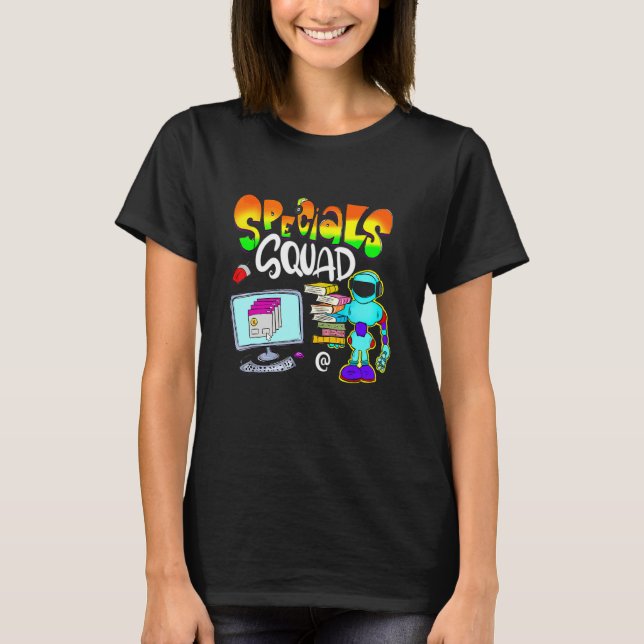 Söt Teknik Datorlärare Åter till skolan 1 T Shirt (Framsida)
