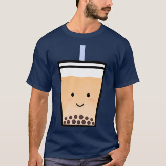 Söt Thai-tebubbelns tedesign T Shirt