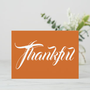 Söt thanksgiving för roterigrafi av orange