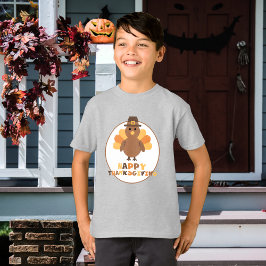 Söt Thanksgiving-kyckling Högtid  T Shirt