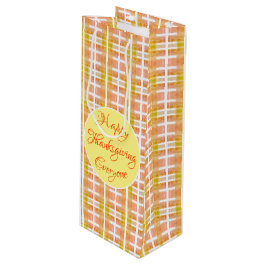 Söt Thanksgiving Play Vin Gift Bag