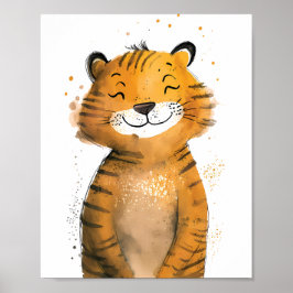 Söt Tiger  Poster