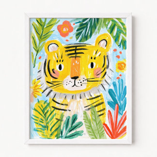 Söt Tiger Poster