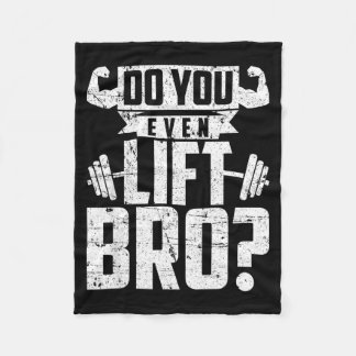 Söt Till Och Lyft Bro Gym Fleecefilt