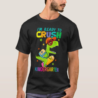 Söt Tillbaka Till Skolan Jag Är Redo Att Krossa Fö T Shirt