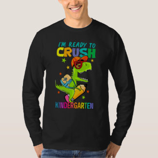 Söt Tillbaka Till Skolan Jag Är Redo Att Krossa Fö T Shirt
