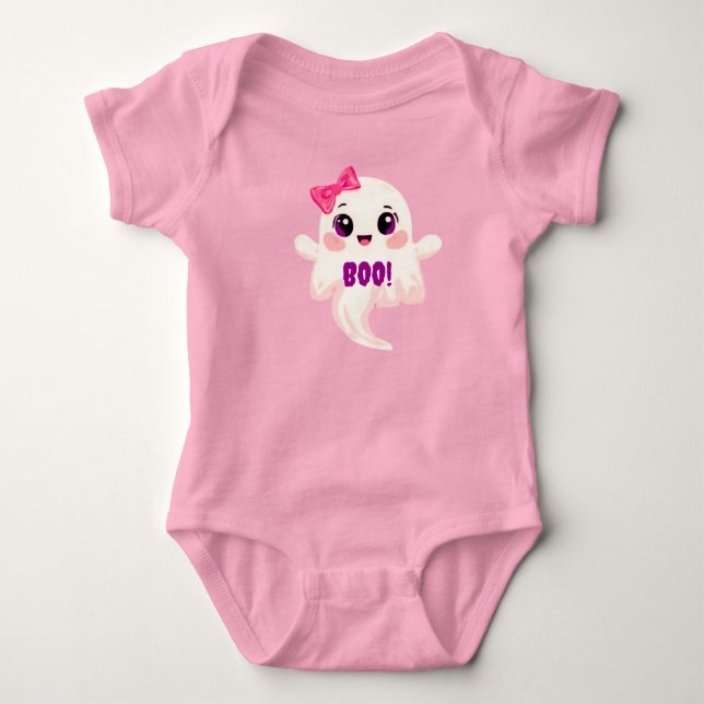 Söt tjej-Böö! Spöke T Shirt (Framsida)