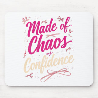 Söt Tjej Gjord Av Kaos Och Självförtroende Musmatta