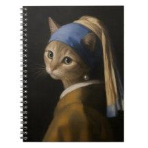 Söt tjej med pärlörhänge Kattkonst
