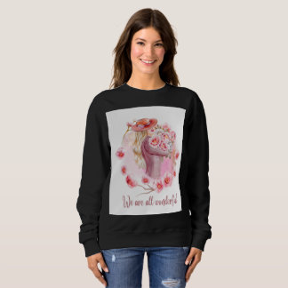 Söt tjej t-shirt – Stilfull grafisk tee för kvinno