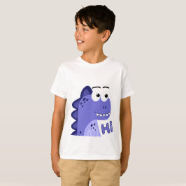 Söt tokig liten dino t shirt