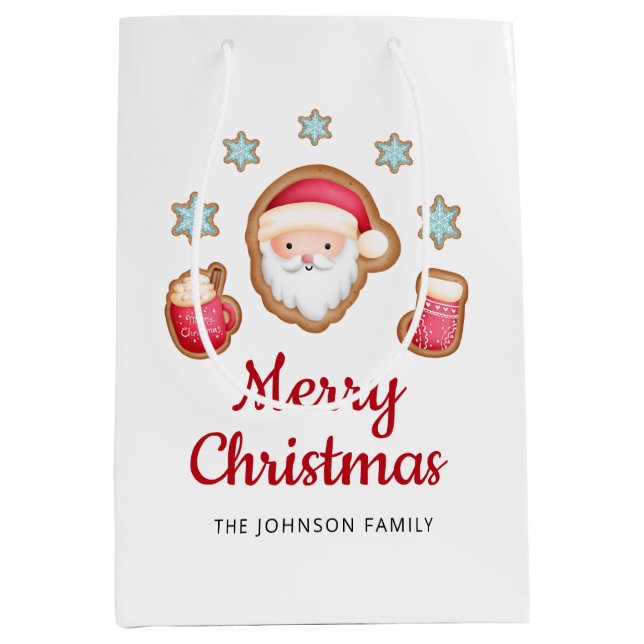Söt tomte God Jul  (Framsidan)