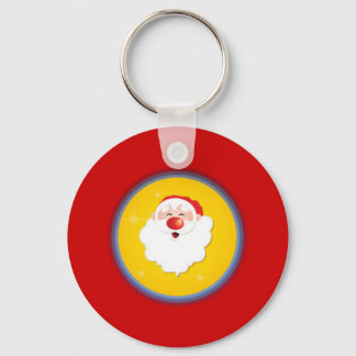 Söt tomte nyckelring