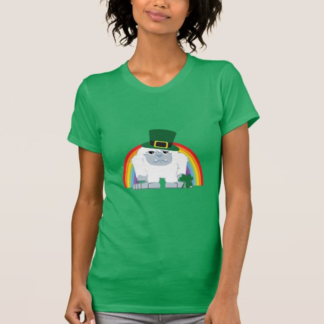 Söt Tomte Yeti Tee Shirt (Framsida)