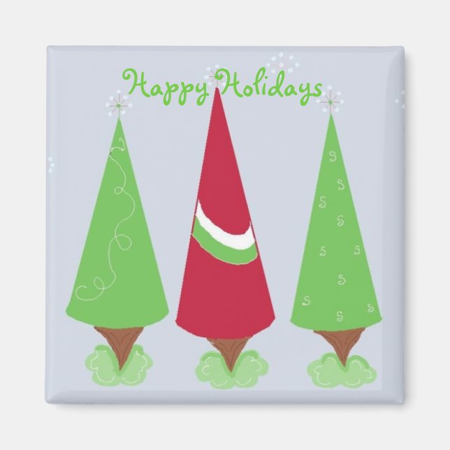 Söt Träd Magnet (Framsidan)