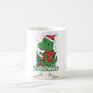 Söt träd rex mugg