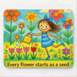 Söt Trädgård Musmatta