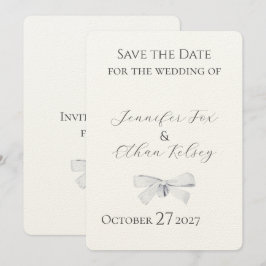 Söt trädgård spara datumet