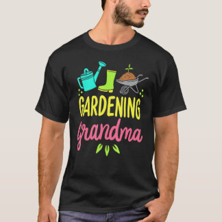Söt trädgårdsfarfar  Grönsaksodlare Trädgårdsmästa T Shirt