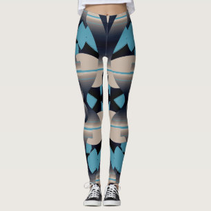Söt trendig flerfärgad "Ratti_Creative_Arts" Legg Leggings