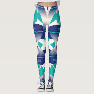 Söt trendig flerfärgad "Ratti_Creative_Arts" Leggings