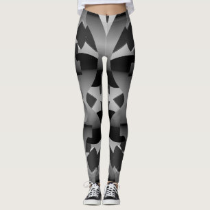Söt trendig svart färg "Ratti_Creative_Arts" Leggings