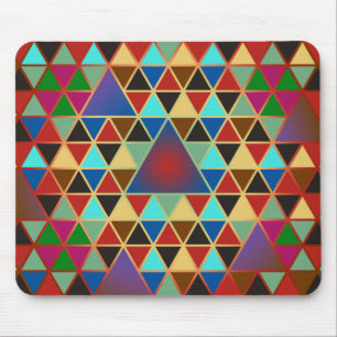 Söt Triangle mönster III + dina idéer Musmatta