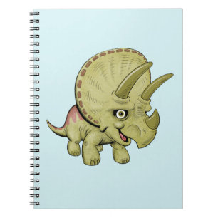 Söt Triceratops anteckningsbok