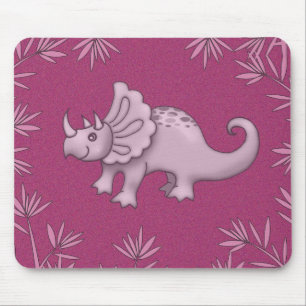 Söt Triceratops Dinosaurie Musmatta